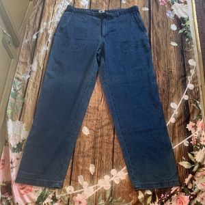 Columbia Women's Kettle River Chambray Wide Leg Trouser Pants